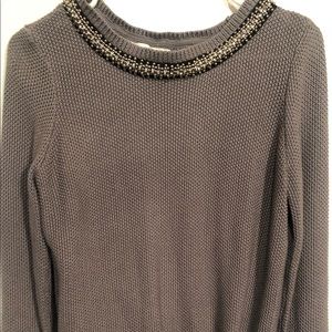 RD Style Beaded Neckline Sweater. Size small.